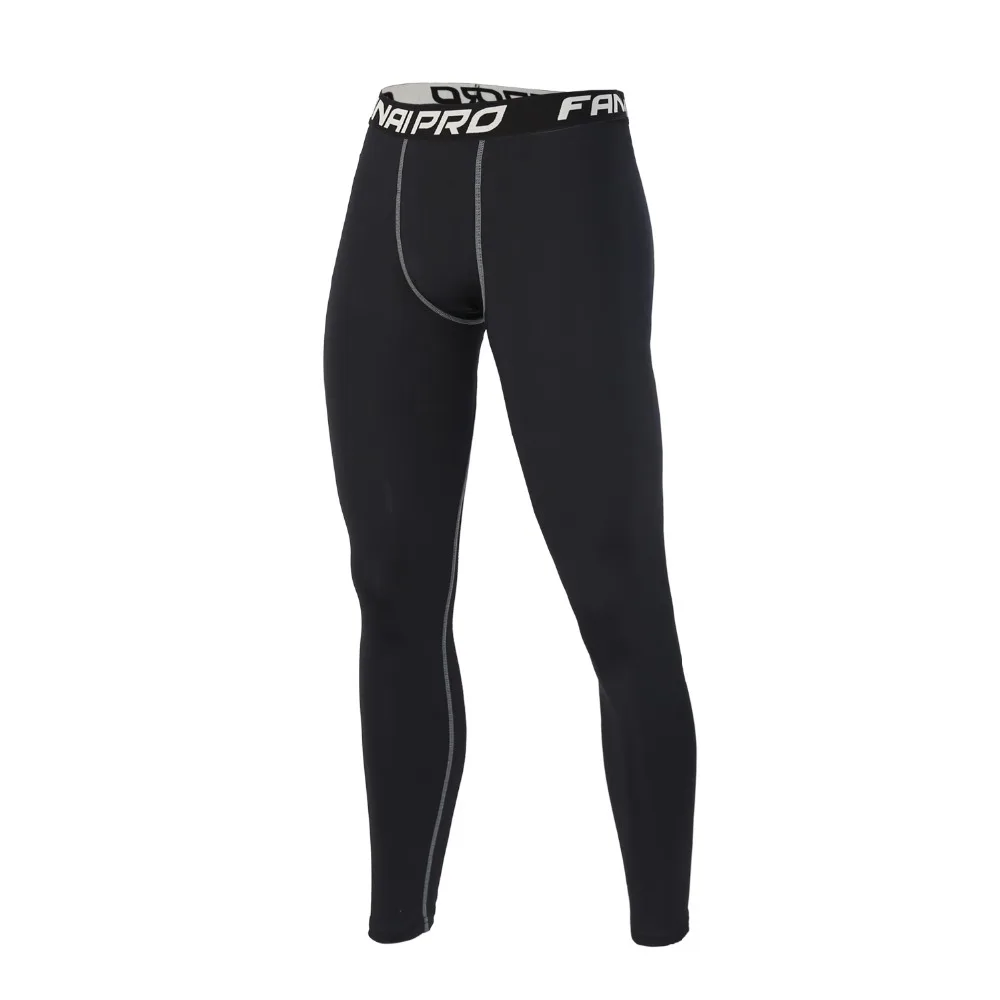 

Running Tights Men Sports Leggings Sportswear Long Trousers Yoga Pants Fitness Compression Sexy Gym Slim