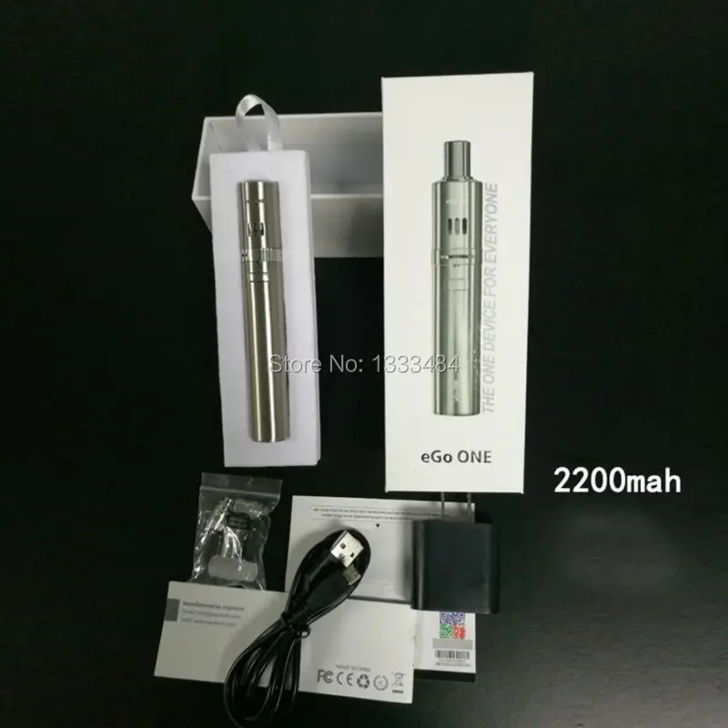 10pcs/lot New EGo One Vape E-Cigarette starter Kit 1100mah 2200mah joyetech Ego One Electronic Cigarette Adjustable Airflow