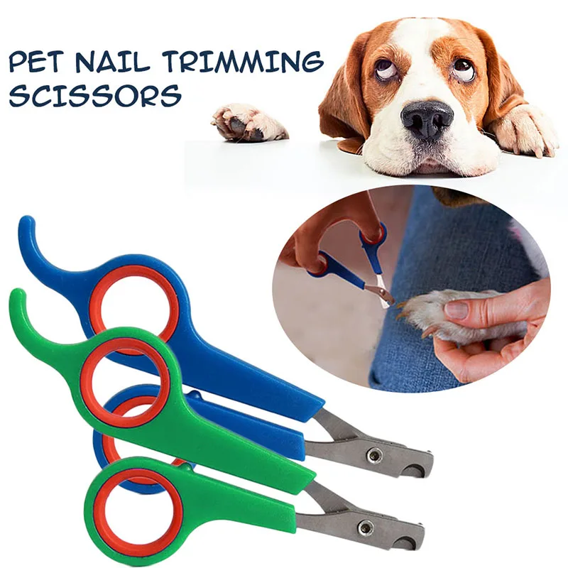 

2 Color Dog Nail Clippers Mini Trimming Scissors Tools Durable Pet Nail Pruning Pet Manicure Pet Nail Clipper Drop Shipping