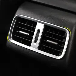 Автомобилей Стайлинг Fit для Honda CRV CR-V 2015 2016 ABS Матовый интерьера Кондиционер Vent выходе CD Видео крышка планки Интимные аксессуары 7 шт