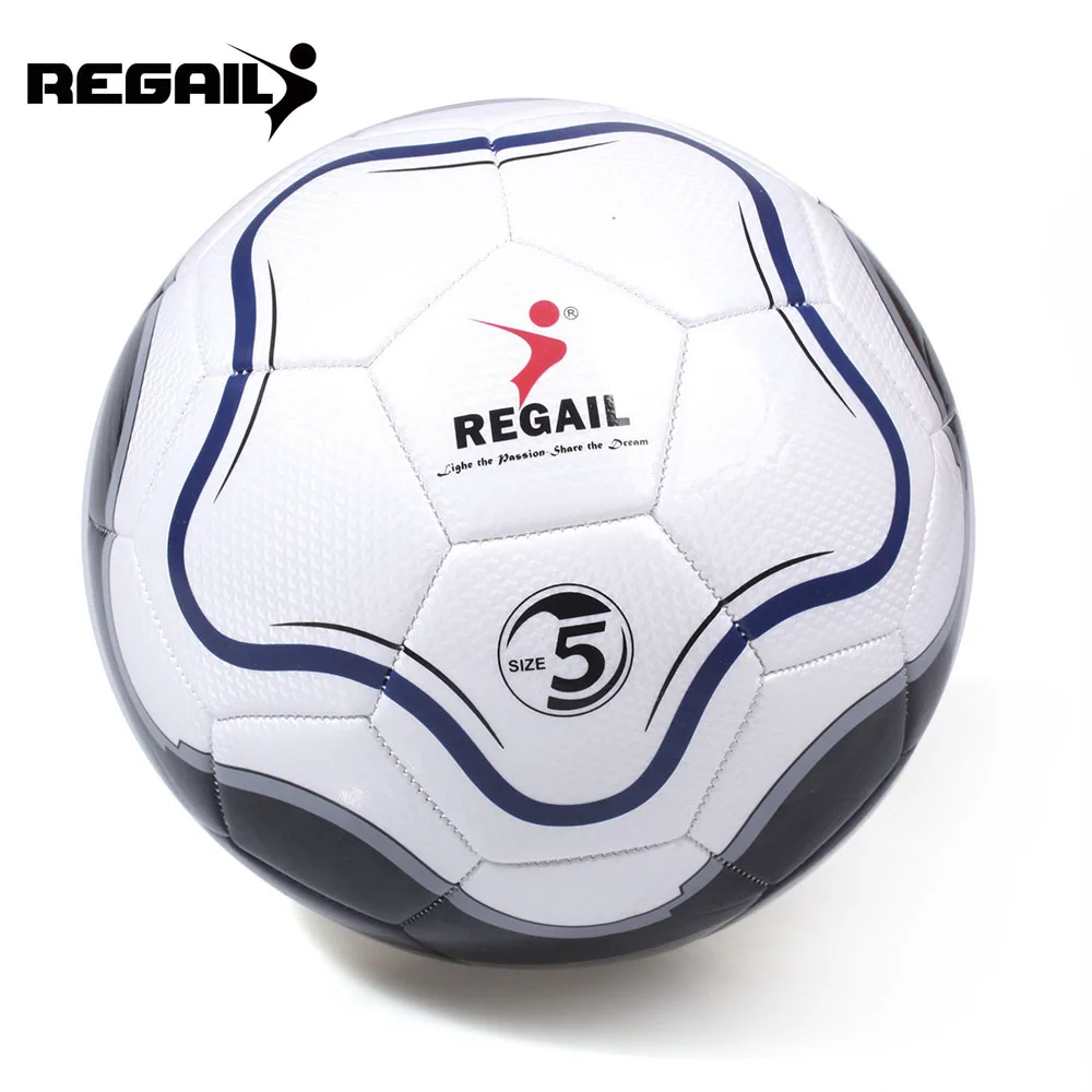 Colormix REGAIL Размер 5 PU тренировочный футбольный мяч в форме цветка, бесшовный клейкий футбольный тренировочный мяч для футбола - Цвет: Colormix