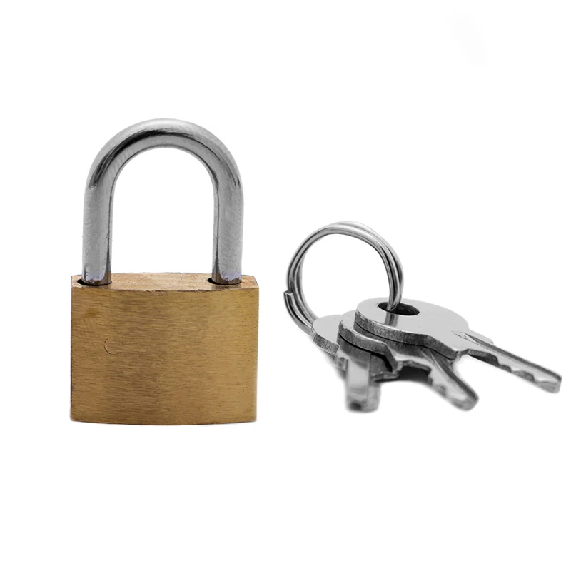 

Small Copper Lock Luggage Case Padlock Box Case Lock Mini Lock Lovers Lock