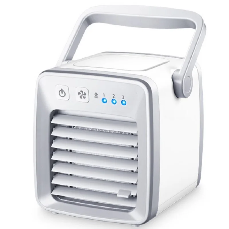 

New USB Portable Mini Air Conditioner Fan Space Cooler 3 Level Wind Speed 350ml Water Cooler Air Cooling Device Desk Fan
