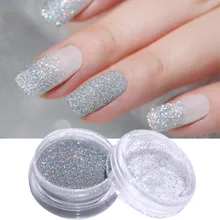 1 коробка голографический блестящий для ногтей порошок Сияющий сахар градиент хромированный пигмент Пыль порошок Дизайн ногтей украшения Маникюр УФ гель DIY