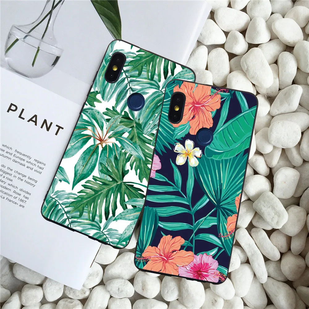 

Ball Grain Matte Soft Cases For Xiaomi Redmi Note 5 5A Note 5 Pro 5A Pro Luxury Flamingo Leaves Cat Fish Cover For Note 5 5A Pro