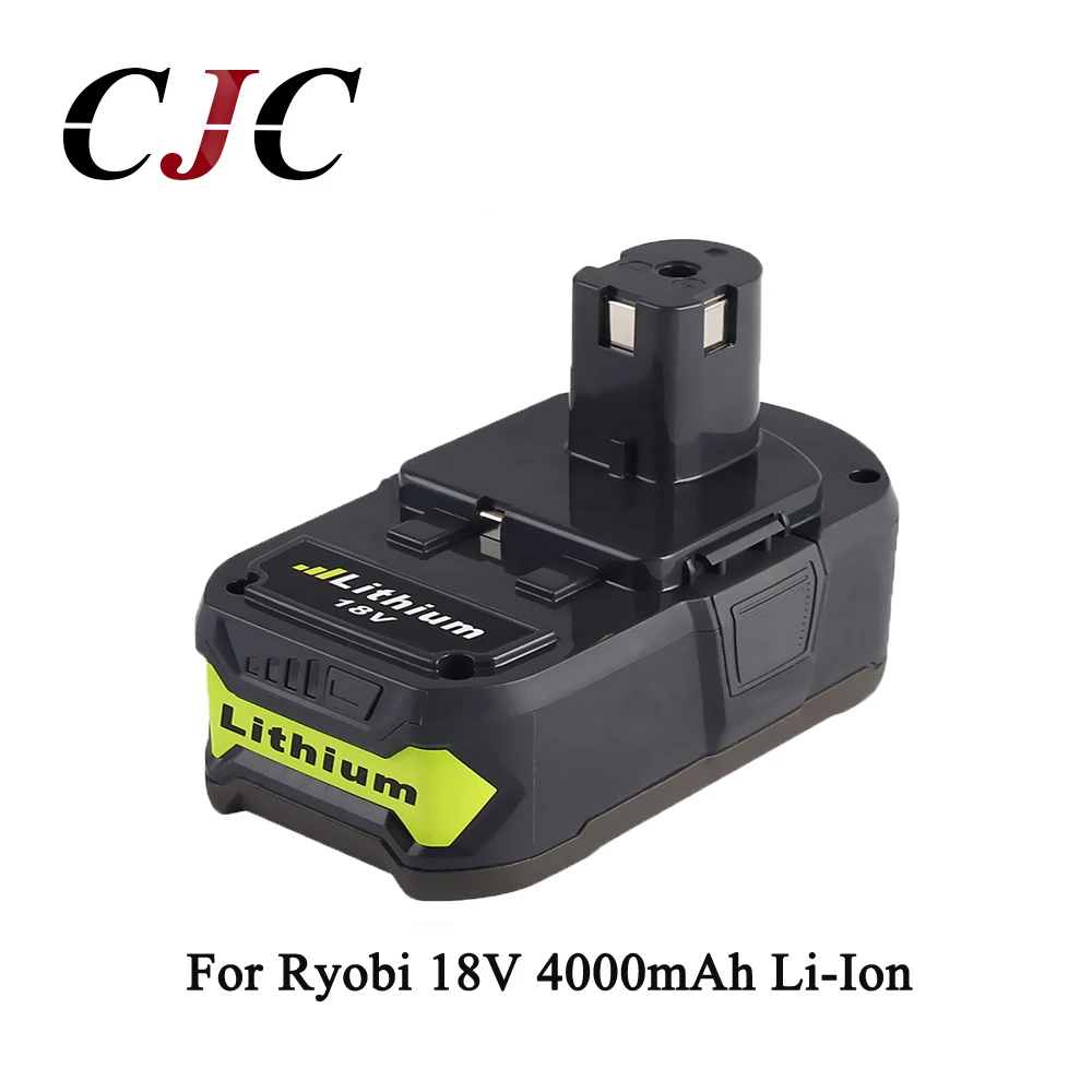 Литий ионный аккумулятор высокой емкости для Ryobi P108 RB18L40 18 в 4000 мАч|rechargeable battery|li-ion