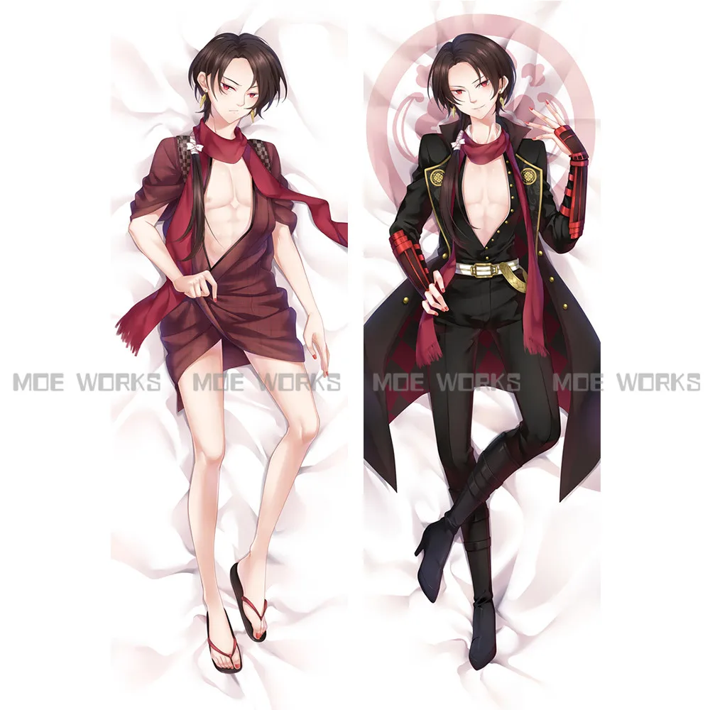 free shipping Kashuu Kiyomitsu Touken Ranbu Online Game Dakimakura Hugging pillow case cover free shipping Kashuu Kiyomitsu Touken Ranbu Online Game Dakimakura Hugging pillow case cover