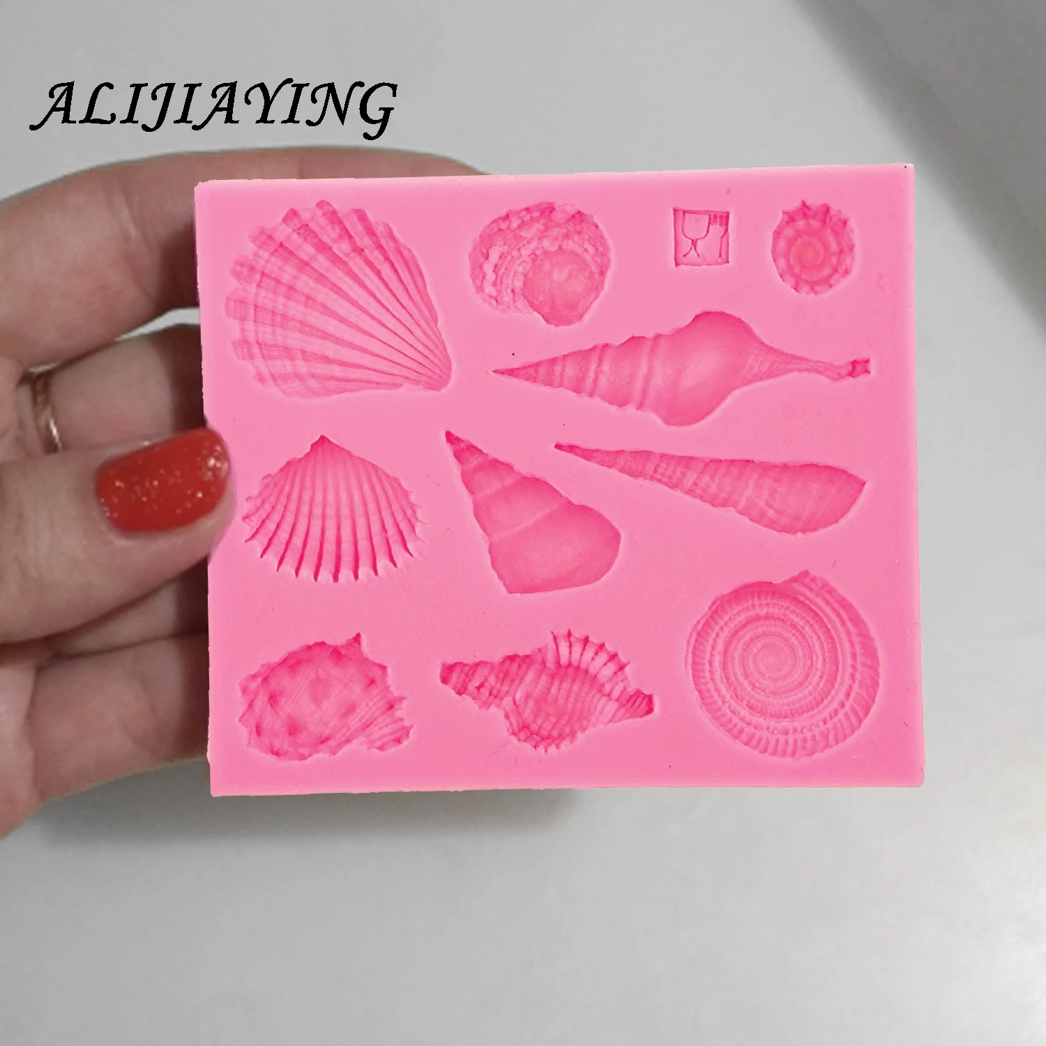 1 шт. DIY милые Раковины Морская звезда раковины море силиконовые формы инструменты для украшения тортов из мастики мыло Плесень Торт Шоколад D0542