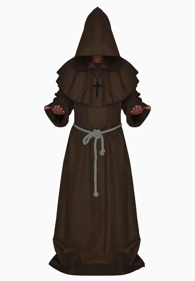 Мужская накидка с капюшоном костюм для косплея|cosplay costume|halloween comicshooded robe |