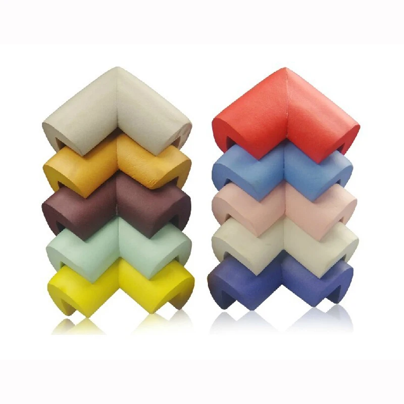 10 pcs/ lot Soft Baby Safe Corner Protector Kids Table Desk Guard Children Safety Edge Guards Wholesale YYT236