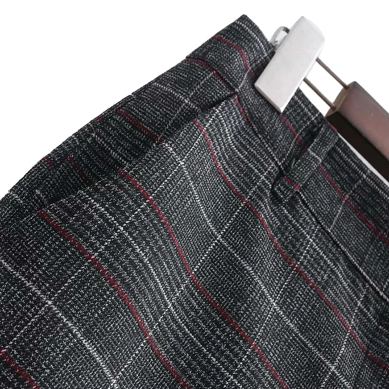 Work Pant Suits OL 2 Piece Sets Double Breasted Platz Jacket 2019 Trousers Suit Women Set Feminino Spring costume femme