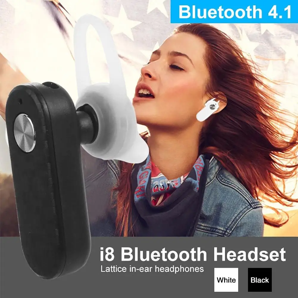 Новая гарнитура Bluetooth наушники гарнитуры Mini V4.0 Беспроводной Bluetooth Handfree Универсальный для всех телефонов для Iphone