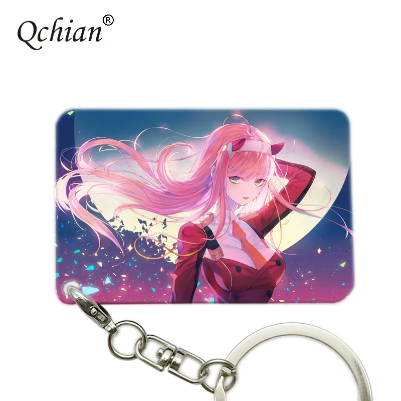 #30 Аниме DARLING In The FRANXX ZERO TWO hiro Ichigo деревянный брелок мультфильм милый Otaku брелок подарок кулон подарок на Рождество - Цвет: #30