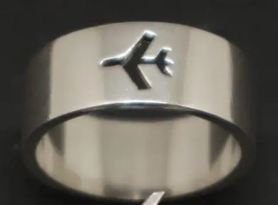 Кольца пилота, ювелирное изделие, самолет, пара, кольцо, набор для женщин и мужчин, пилот и стюардесса, подарок, обручальное кольцо, набор YLQ6402 - Цвет основного камня: Men
