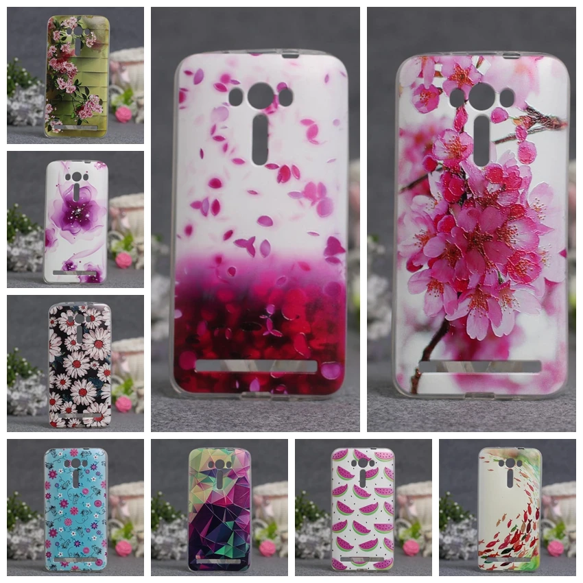 Роскошный мобильный телефон Asus Zenfone 2 Laser ZE550KL ZE551KL силиконовый чехол-накладка для