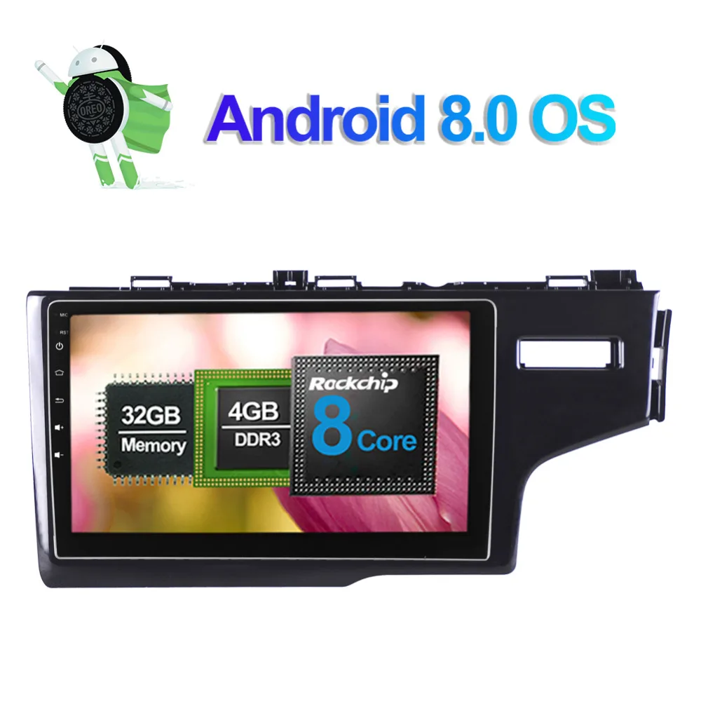 Автомобильное радио стерео GPS навигация экран 10 1 дюйма Android IPS для Honda Fit/Jazz