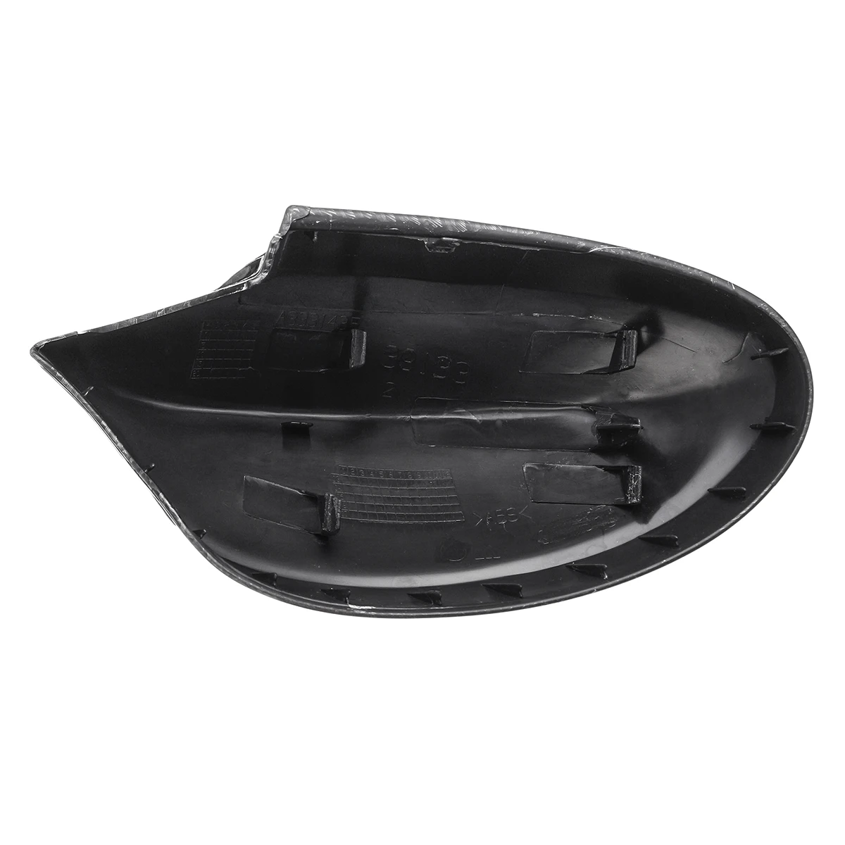 Автомобильный ABS черный карбоновый волокнистый узор заднего вида боковое зеркало заднего вида крышка для BMW E90 E91 330i 335i 2005-2007 51167135097
