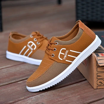 

Casual Shoes Men Breathable Canvas Shoes For Men Fashion Espadrilles Men Flats Luxury Shoes Casual Trainers Men Footwear A10-01