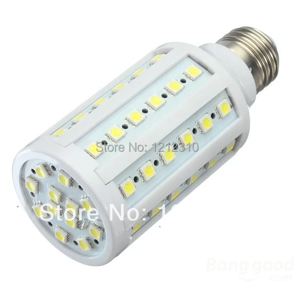 Светодиодная лампа 5050 SMD 12 Вт 60 светодиодов E27 360 градусов высокая мощность