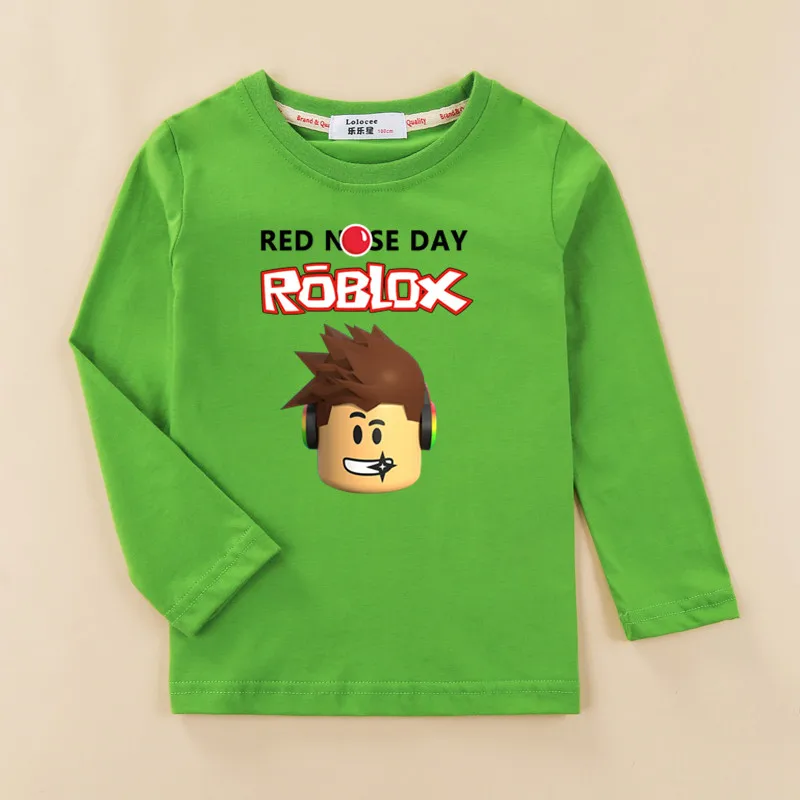 Boys 3d Roblox T Shirt 100 Cotton Long Sleeve Children S Clothes - buyers show