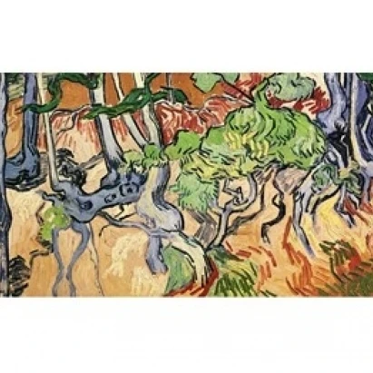 Tree roots  1890 Poster Print by Vincent Van Gogh (24 x 18)