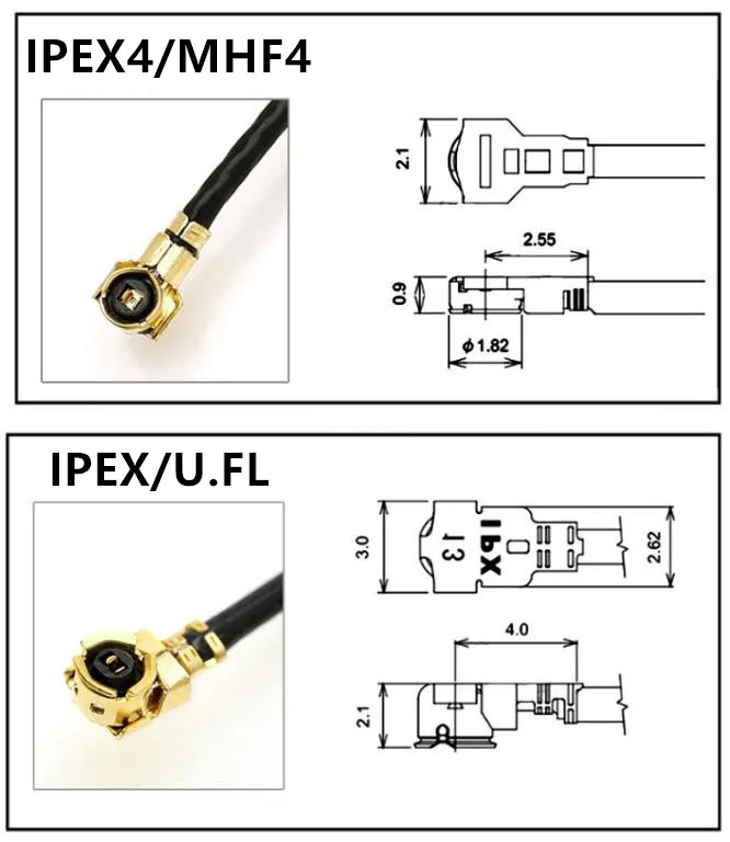 15 см UFL к RF SMA гнездовой разъем IPEX/IPX Соединительный кабель для