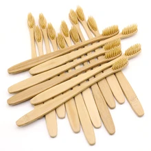 DR. PERFECT 500 шт Мягкая головка бамбуковая Зубная Щетка Оптом Экологичная деревянная бамбуковая зубная щетка для ухода за полостью рта мягкая щетина