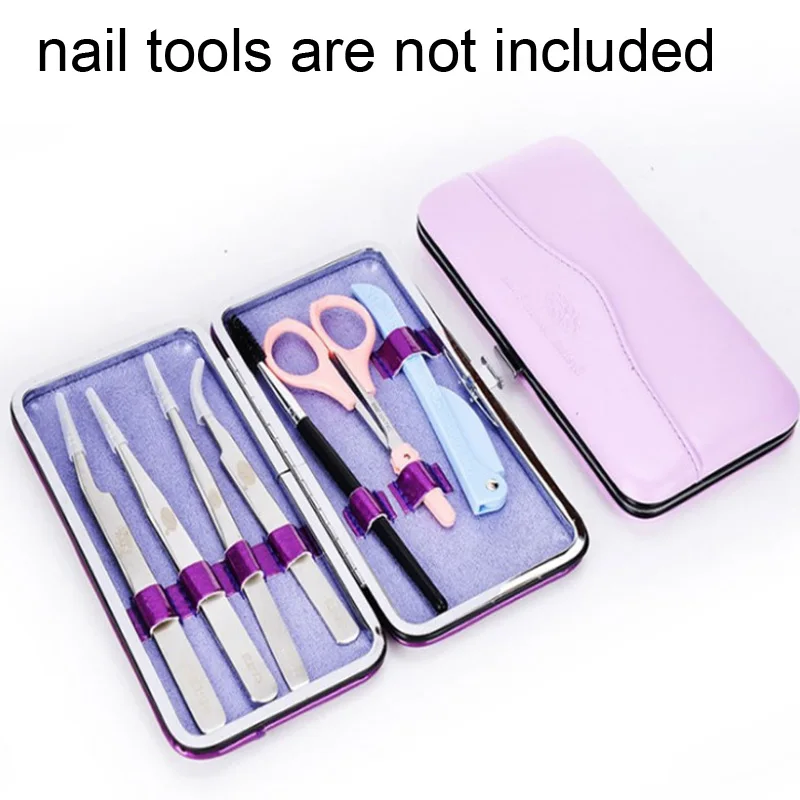 

Eyelash Extensions Tweezers Case Holder Eye Lashes Tool Storage Box Organizer