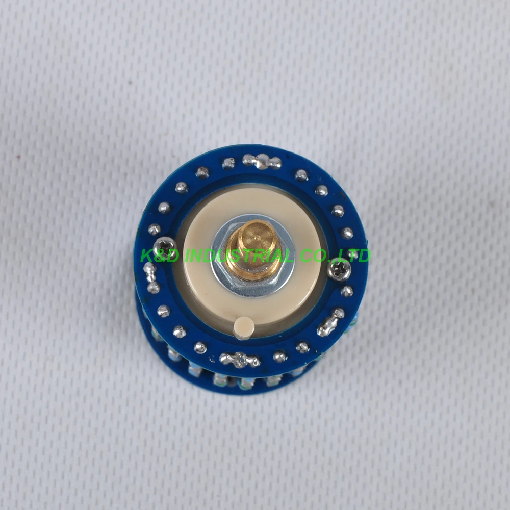 5pcs 2pole 24Step Rotary Switch Attenuator Volume Control DIY Pot Potentiometer