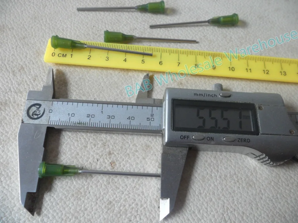 100 шт. дозирующие наконечники для клея 14 калибр 11/2 дюйма glue dispenser needles glue dispenserneedle | Эпоксиды -32852921866