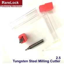 Rarelock слесарь поставщиков инструмент ключ копировальный аппарат Аксессуар 2.5 Вольфрам Сталь Измельчители грубой threadfurniturehardware A