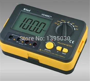 

1pcs new VC480C+ 3 1/2 Digital Milli-ohm Meter multimeter 6w