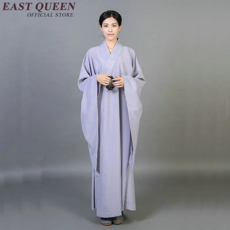 Haolin monk clothing одеяния буддийских монахов Женская буддийская одежда NN0839 C|monks