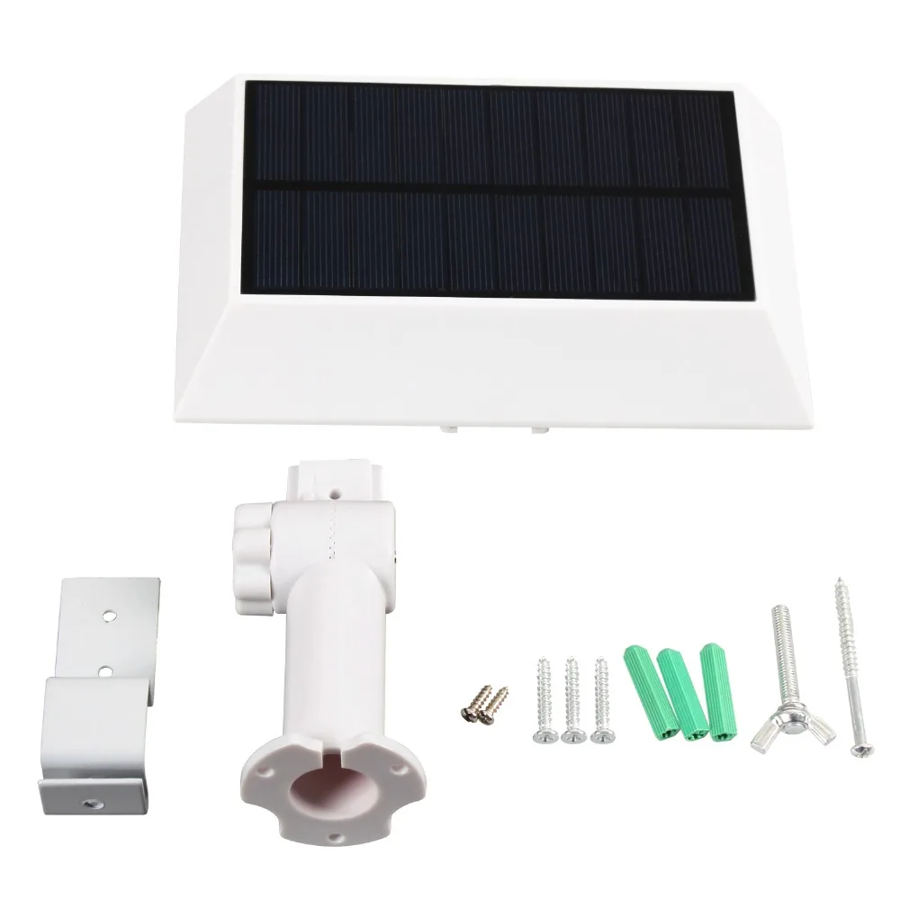 T SUNRISE 30 LED Outdoor Wall Light 3000K/6000K LED Solar Gutter light PIR Solar Motion Sensor Lamp Waterproof IP44 Steet Light