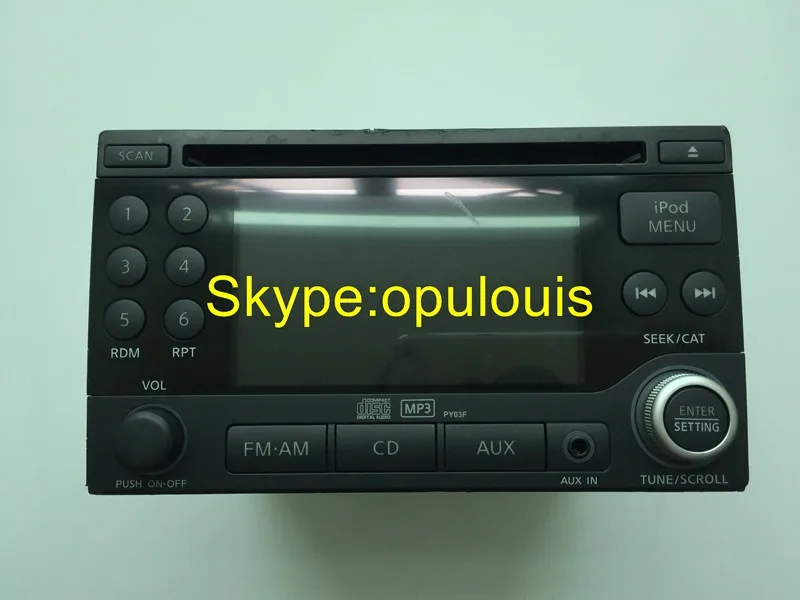 Nisan 28185 ZT50B Matsushita CQ-JN2863VD for 2009-2012 Niisan Sentra IPOD Radio CD MP3 player AUX PY03F 28185-ZT50B | Автомобили и