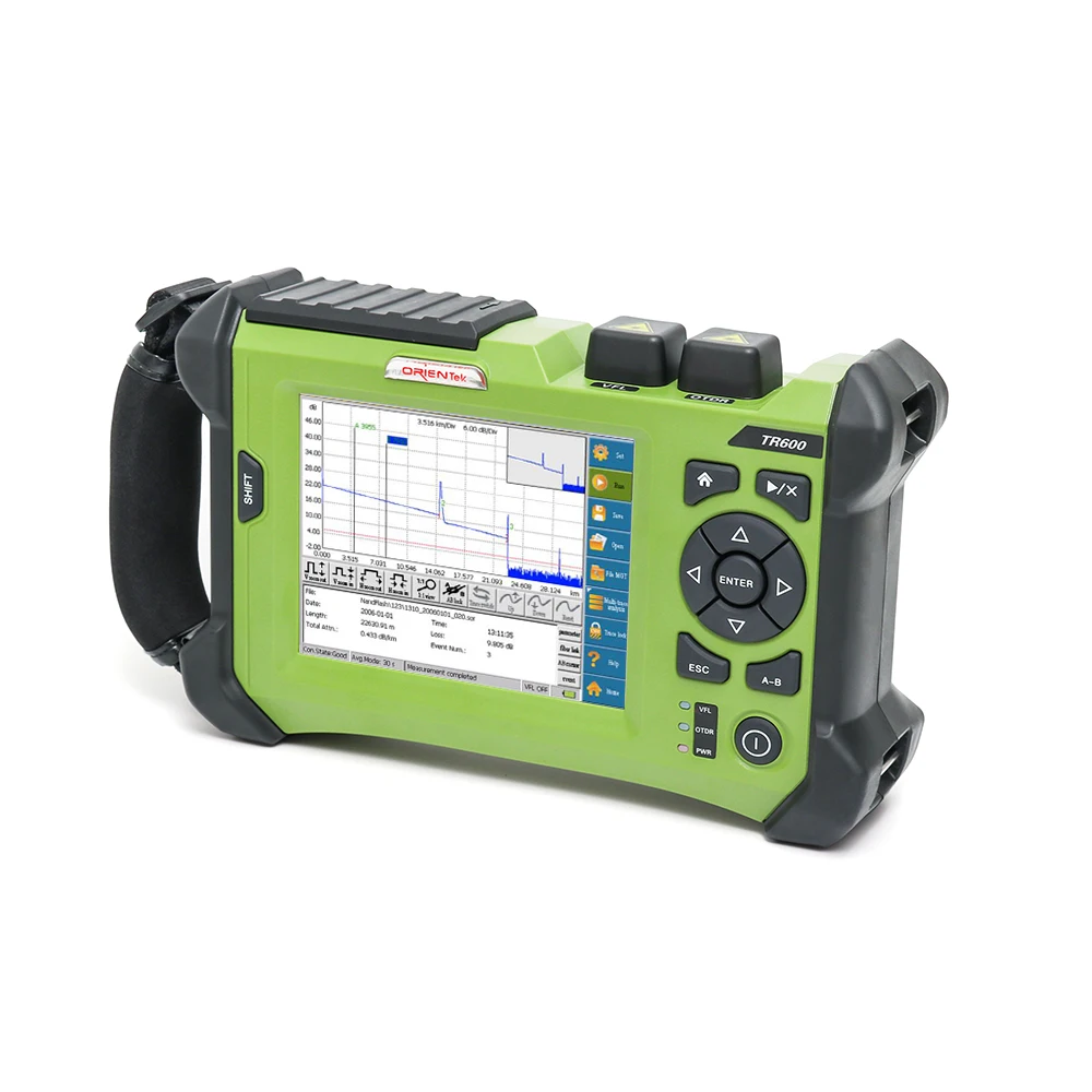 Orientek SV20A OTDR 1310/1550nm with T45 fusion splicer OPM OLS VFL Fiber Optic Install Tool Kit fusion splicing tool kit