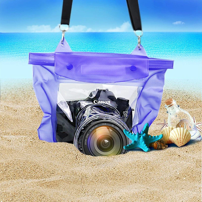 Водонепроницаемая Сумка для DSLR камеры подводная сумка корпус чехол сухая Canon