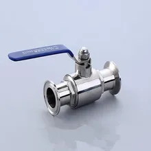 3/" 19 мм 304 Нержавеющая сталь шаровой кран с тремя входами 1,5" Tri Clamp наконечник Тип для Homebrew дневник продукт