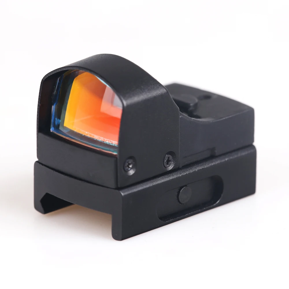 BIJIA Mini Max Reflex Red Dot прицел двойной яркости Weaver 20 мм Rail