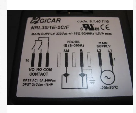 

ASTORIA CMA GICAR NRL30/1E-2C/F 9.1.40.71G FOR coffe machine
