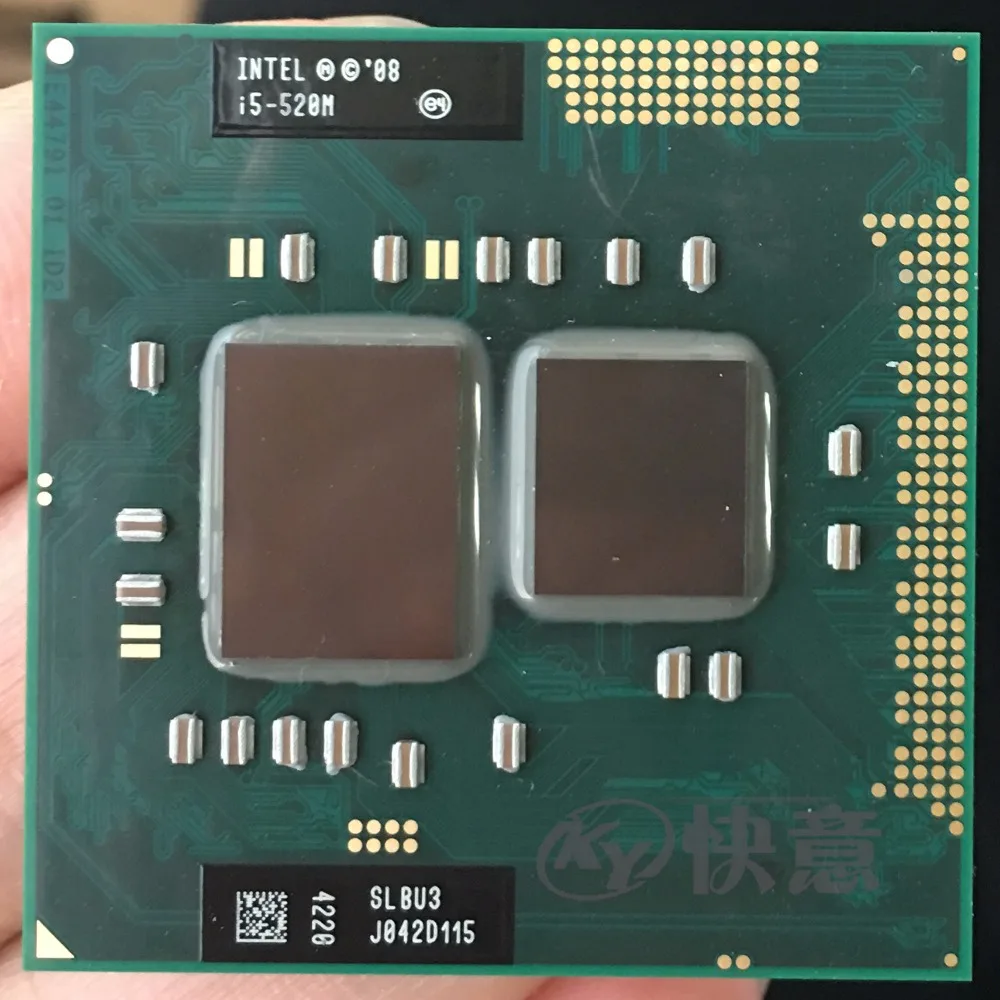 Оригинальный процессор Intel core I5 520M i5 3M Cache 2 4 ГГц ноутбук процессор|Процессоры| |