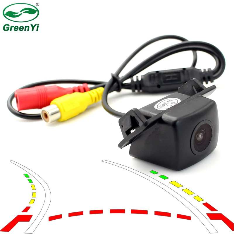 

Car Dynamic Trajectory Reverse Backup Rear View Camera For Toyota Camry Prius Vehicle Tracks Line Parking Camera