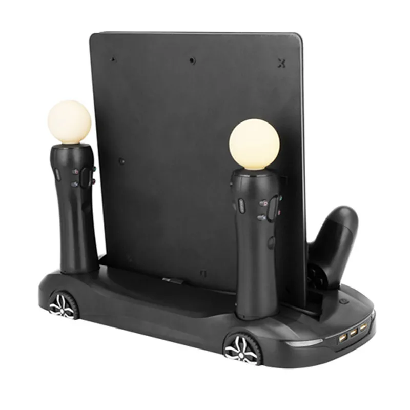 

Universal multi-function cooling charging stand base supports dual handle dual move charging led indicator for PS4 PRO&PS4 SLIM