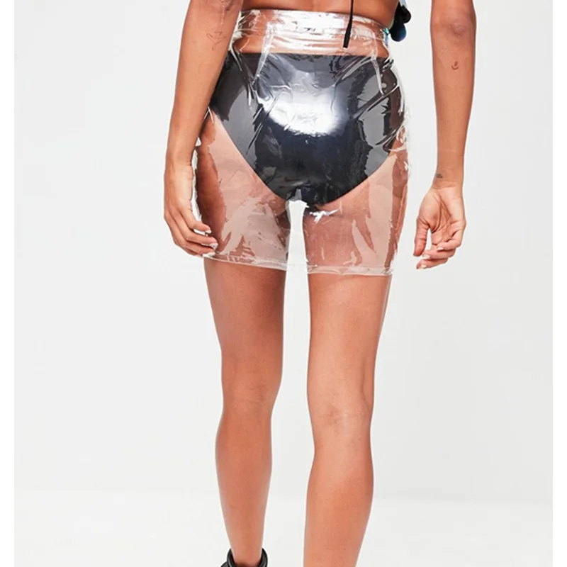 Сексуальные женские новые модные прозрачные мини-юбки с высокой талией, облегающая Короткая мини-юбка-карандаш