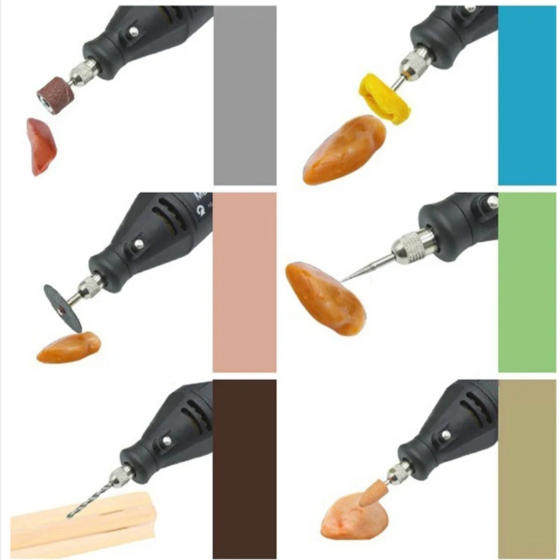 105PcsSet Grinder Tools Accessories Wood Metal Engraving Electric Rotary tool For Dremel Bit Set Grinding Polish Cutting Cut    (6)
