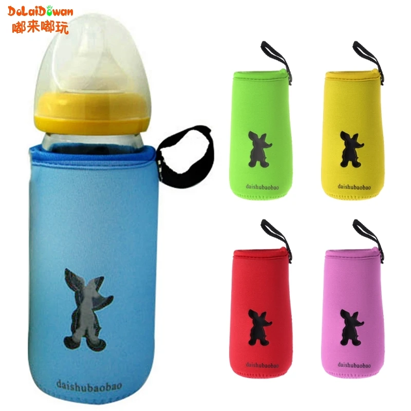 

Baby Bottles Protective Sleeve Insulated Sleeve Cover Baby Bottles Bag Milk Thermal Insulation Antiscald Cover Holder Keep Warm