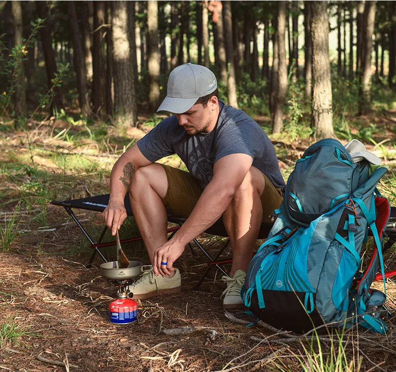 Livre de Acampamento do Piquenique Talheres de Titânio Pote com Alça Luz ao ar Naturehike Alta Qualidade Panelas Pan Caneca Frigideira Dobrável Pot 11 Caneca Talheres de Titânio Frigideira Pote com alça dobrável