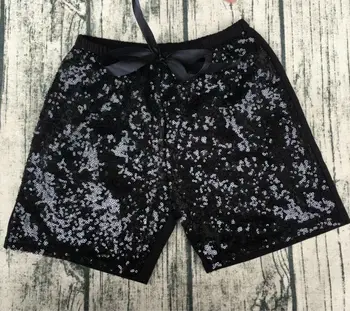

New arrival Baby Toddler Shorts gold Sparkling Multi-color Baby Girls Shiny Harem Sequin Shorts dance wear