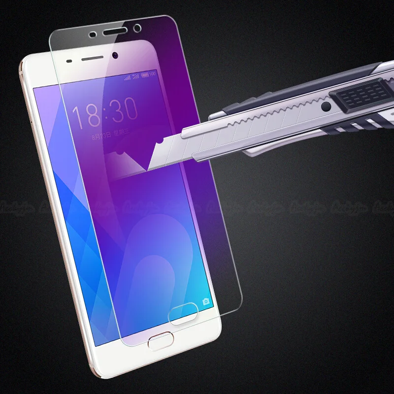 UVR для Meizu M6 M5 M3 Note защита от синего закаленного стекла M6S M5S M5C M3S X8 U10 U20 полное