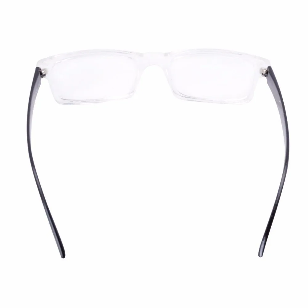 FR003 модная качественная пластиковая рамка очки для чтения для мужчин и женщин с чехлом+ 100-+ 400